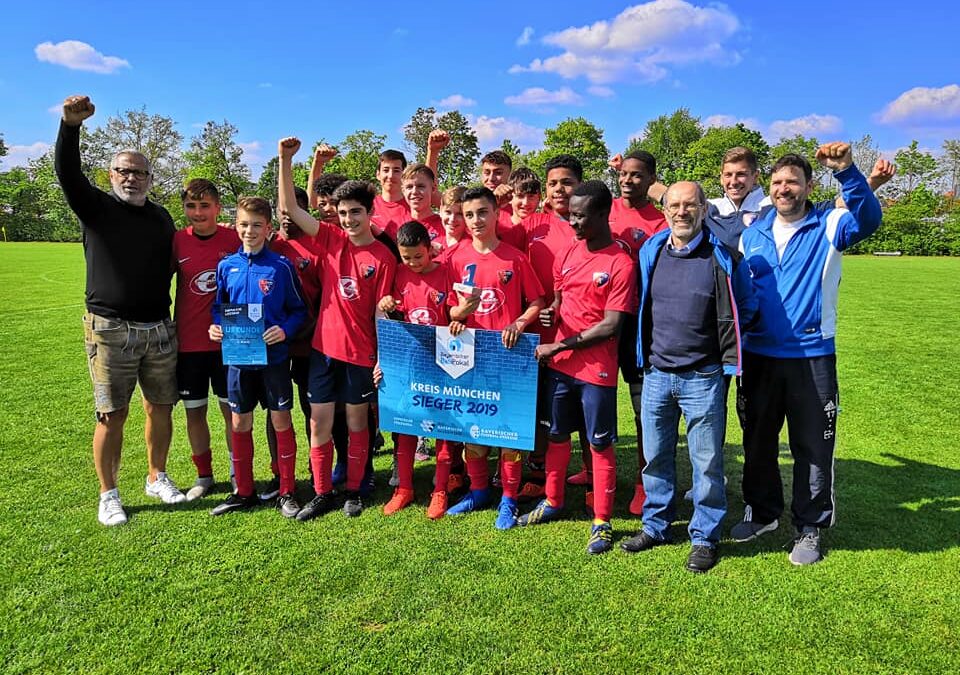 SC Arcadia gewinnt den Bau-Pokal 2019 im Kreis München